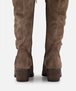 Alternative view of Aqa Hoge laarzen taupe Suede