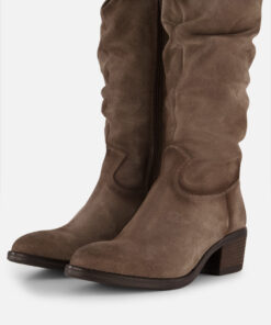 Aqa Hoge laarzen taupe Suede
