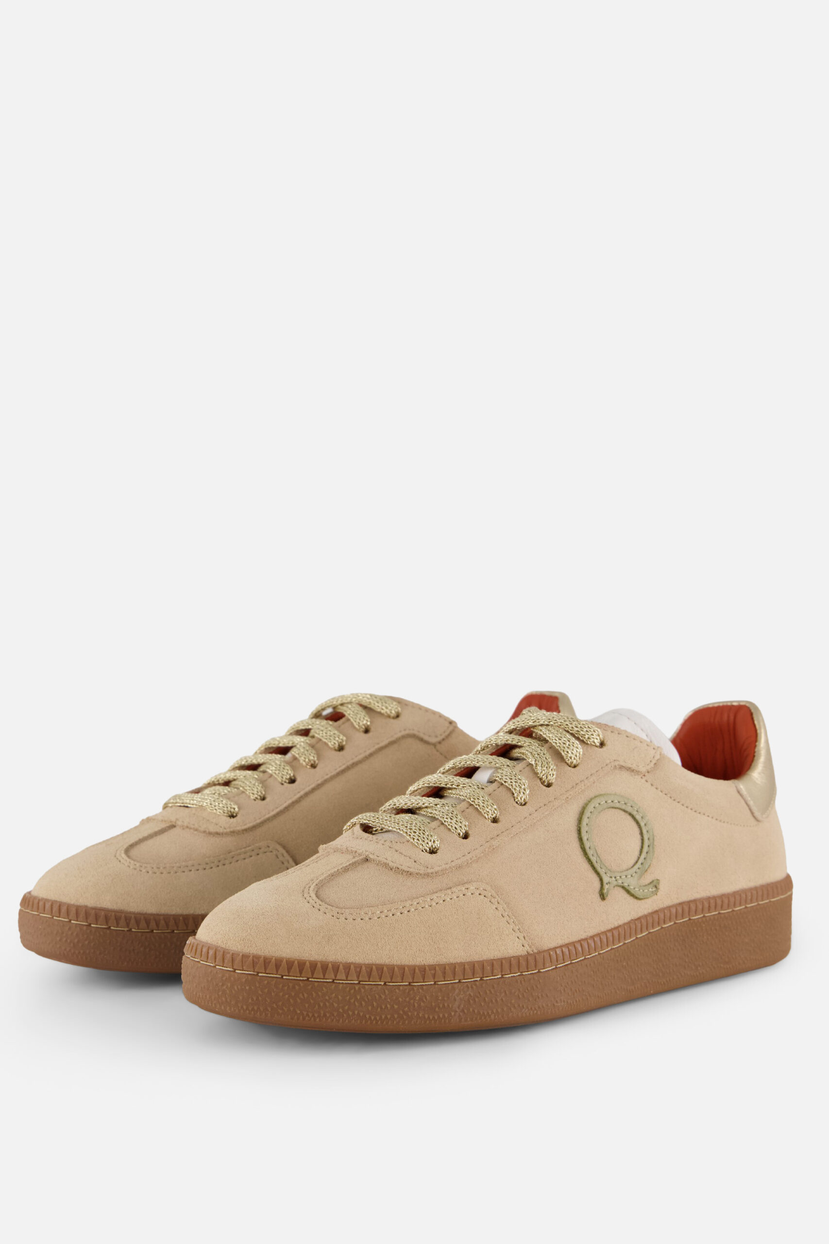 Aqa Sneakers beige Suede - Image 2