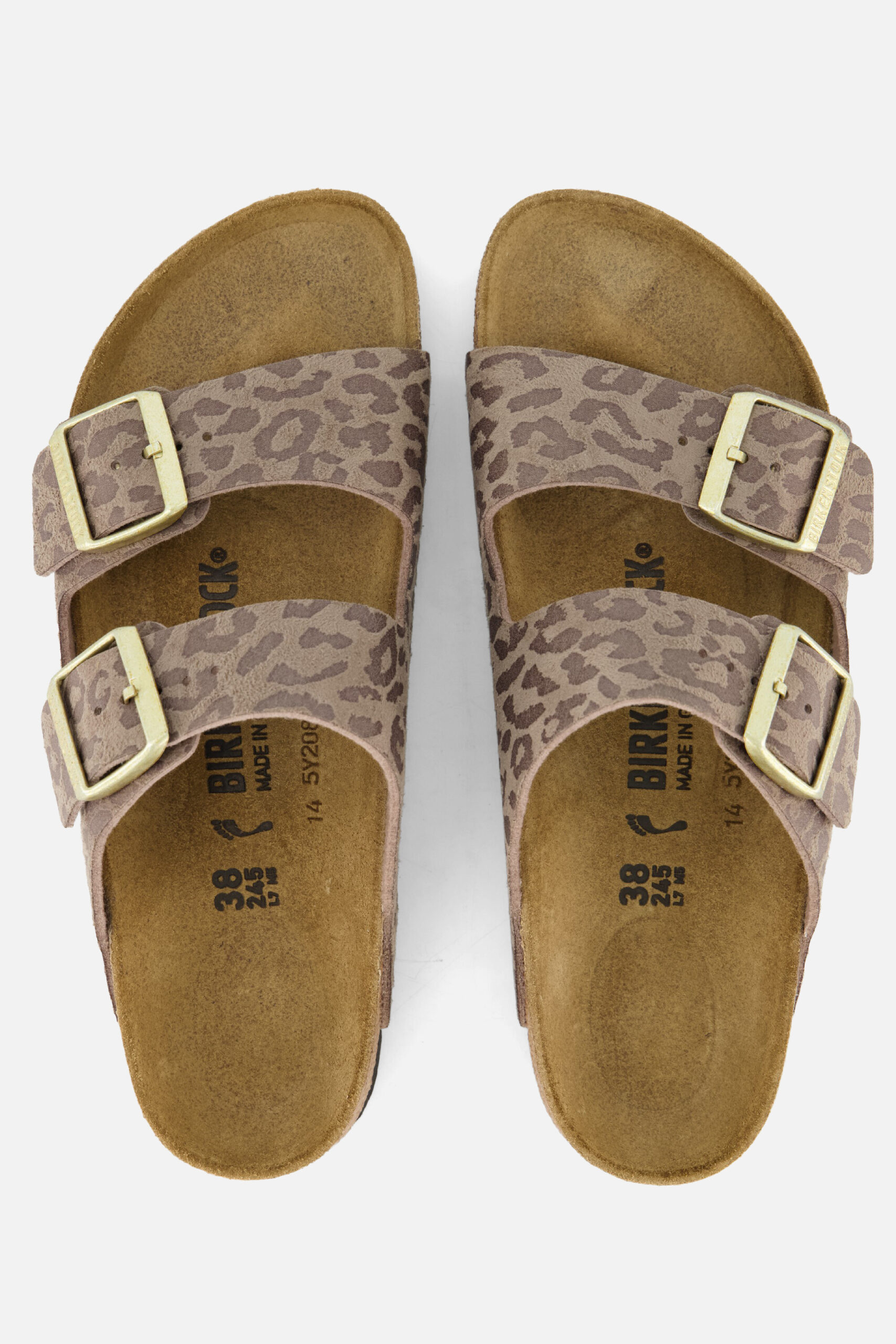 Birkenstock Arizona Narrow grey taupe Leopard - Image 3