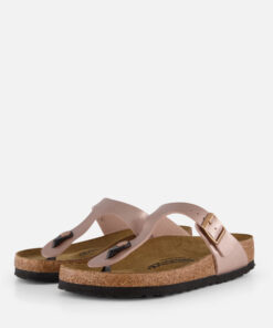 Alternative view of Birkenstock Gizeh copper metallic Birko-Flor