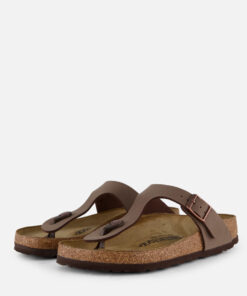 Alternative view of Birkenstock Gizeh mocca Birko-Flor Nubuck