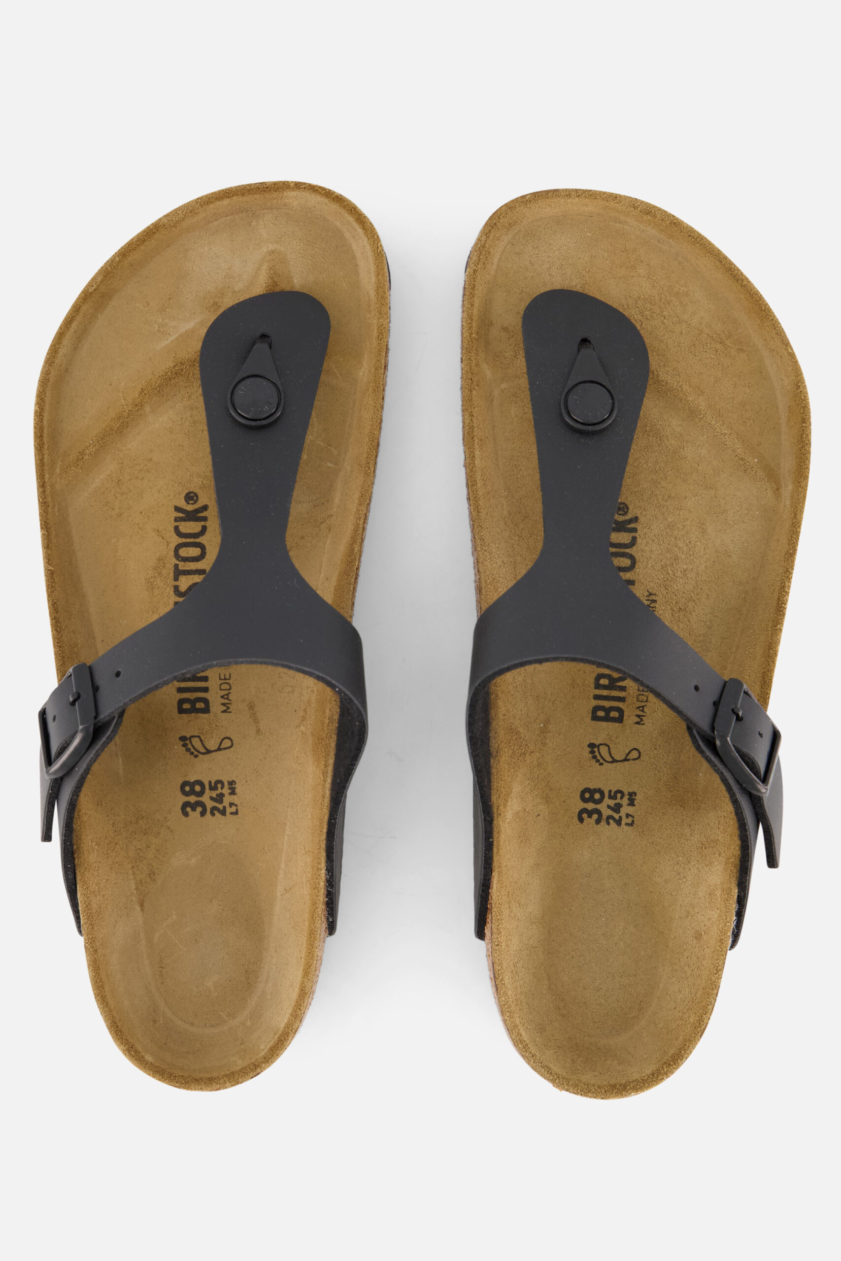 Birkenstock Gizeh zwart Birko-Flor - Image 3