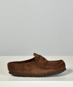 Birkenstock loafers Naples Suede 1031701 carafe