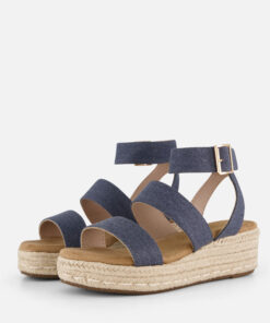 Alternative view of Cellini Denim Espadrilles blauw Synthetisch