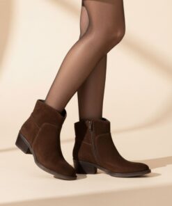 Cellini Enkellaarsjes bruin Suede