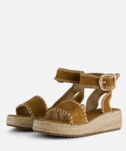 Cellini Espadrilles bruin Textiel