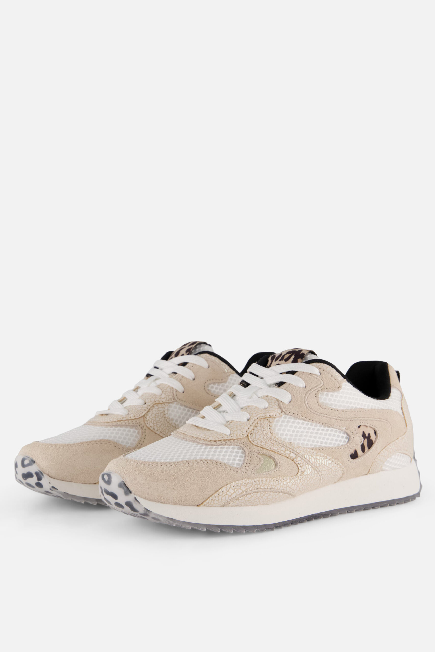 Cellini Leopard Sneakers wit Suéde - Image 2
