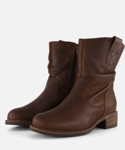 Alternative view of Cellini Plooi Enkellaarsjes bruin Nubuck