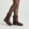 Cellini Plooi Enkellaarsjes bruin Nubuck