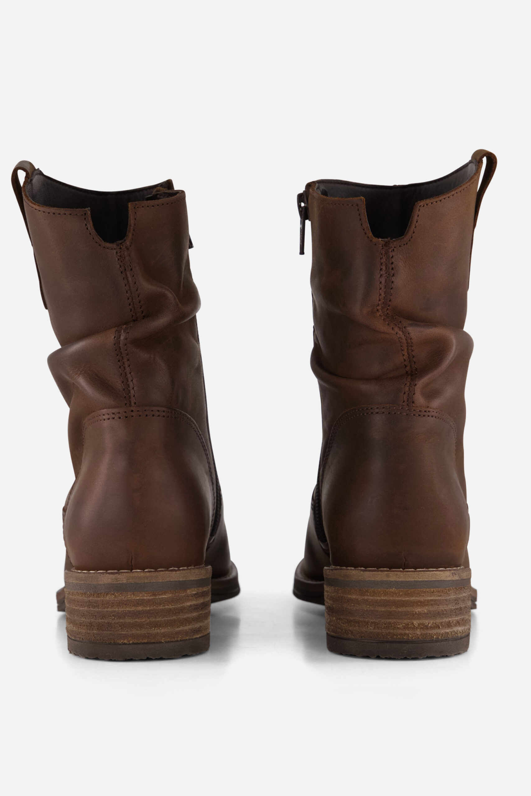 Cellini Plooi Enkellaarsjes bruin Nubuck - Image 3