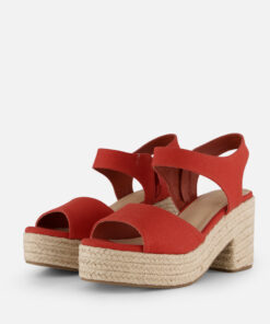 Alternative view of Cellini Sandalen rood Canvas