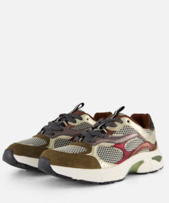 Alternative view of Cellini Sneakers groen Mesh/Suède
