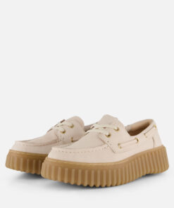 Alternative view of Clarks Torhill Bootschoenen wit Nubuck
