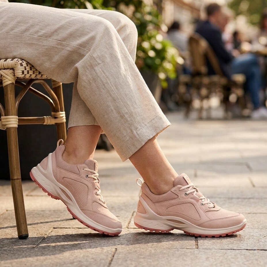 Ecco Biom Energi Sneakers roze Nubuck