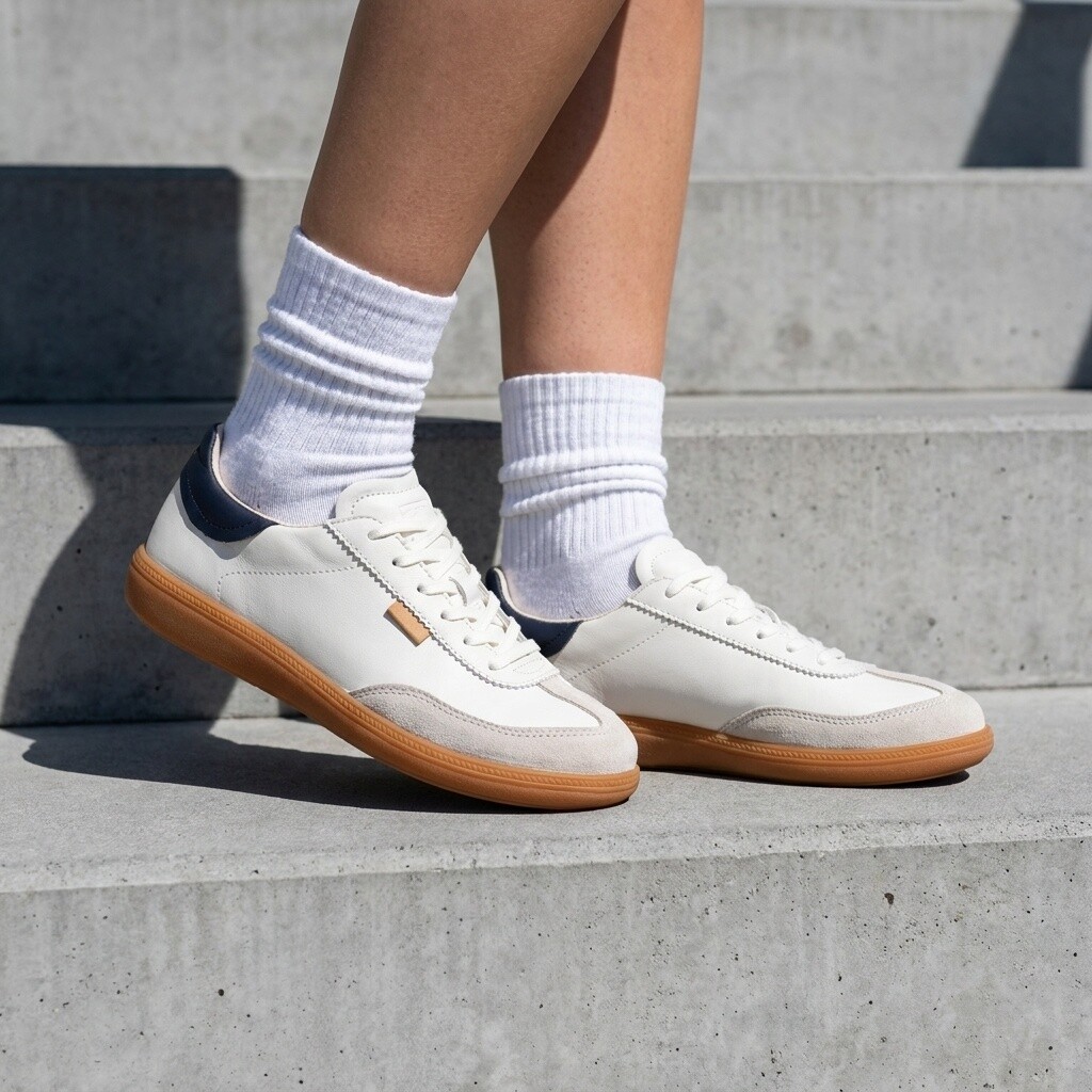 Ecco Soft 11 Sneakers wit Nubuck