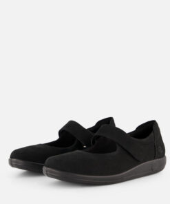 Alternative view of Ecco Soft 2.0 Mary-Jane zwart Nubuck
