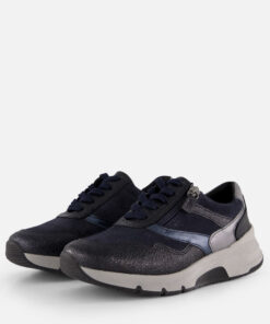 Alternative view of Feyn Jasmin Sneakers blauw Suède