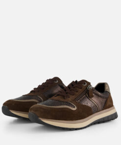 Alternative view of Feyn Kivian Sneakers bruin Suède K-Leest