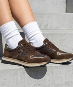 Feyn Kivian Sneakers bruin Suède K-Leest
