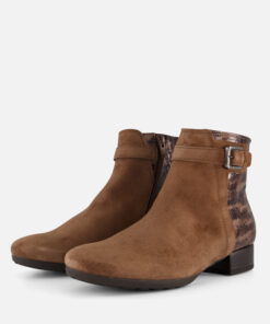 Alternative view of Gabor Enkellaarsjes cognac Suede
