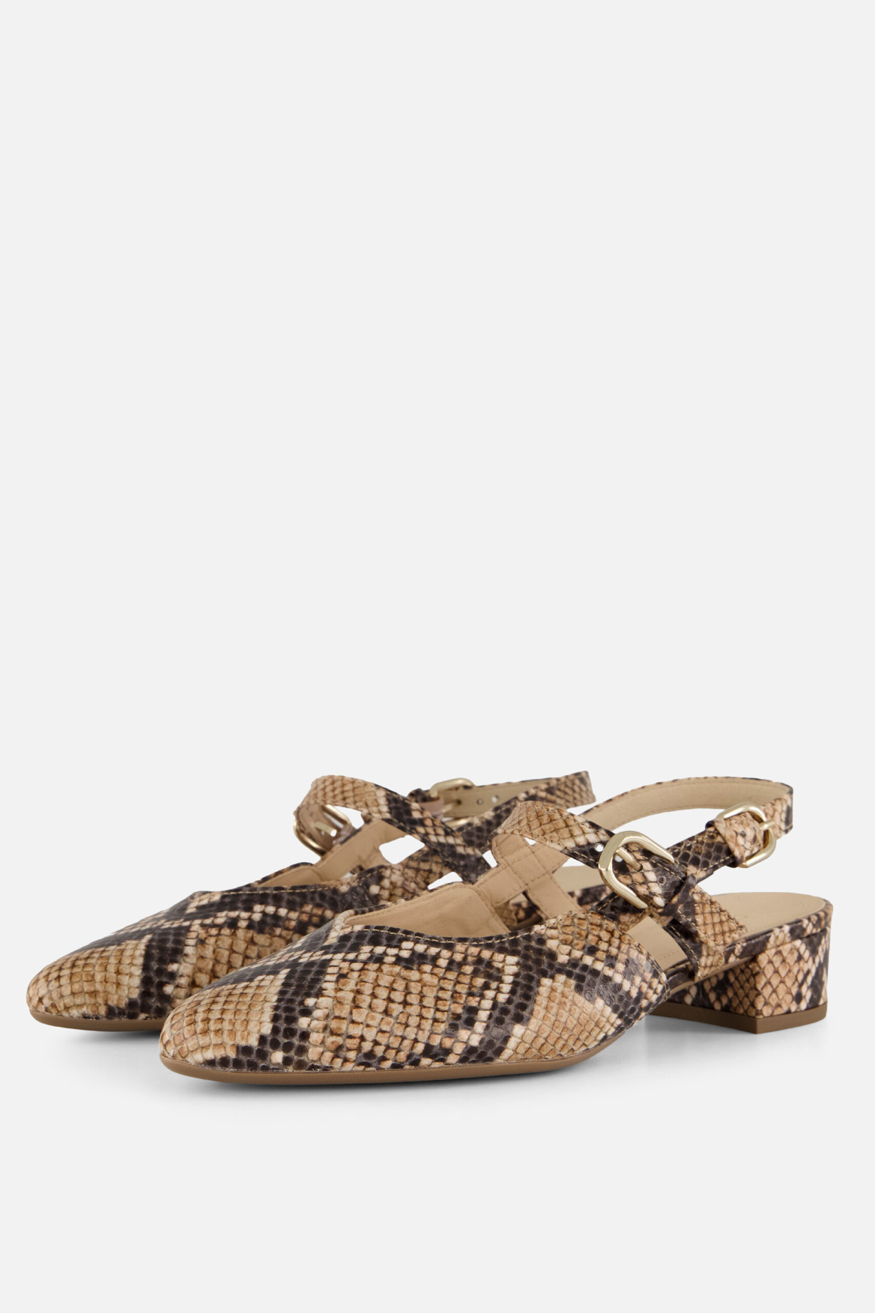 Gabor Instappers Python beige Leer - Image 2