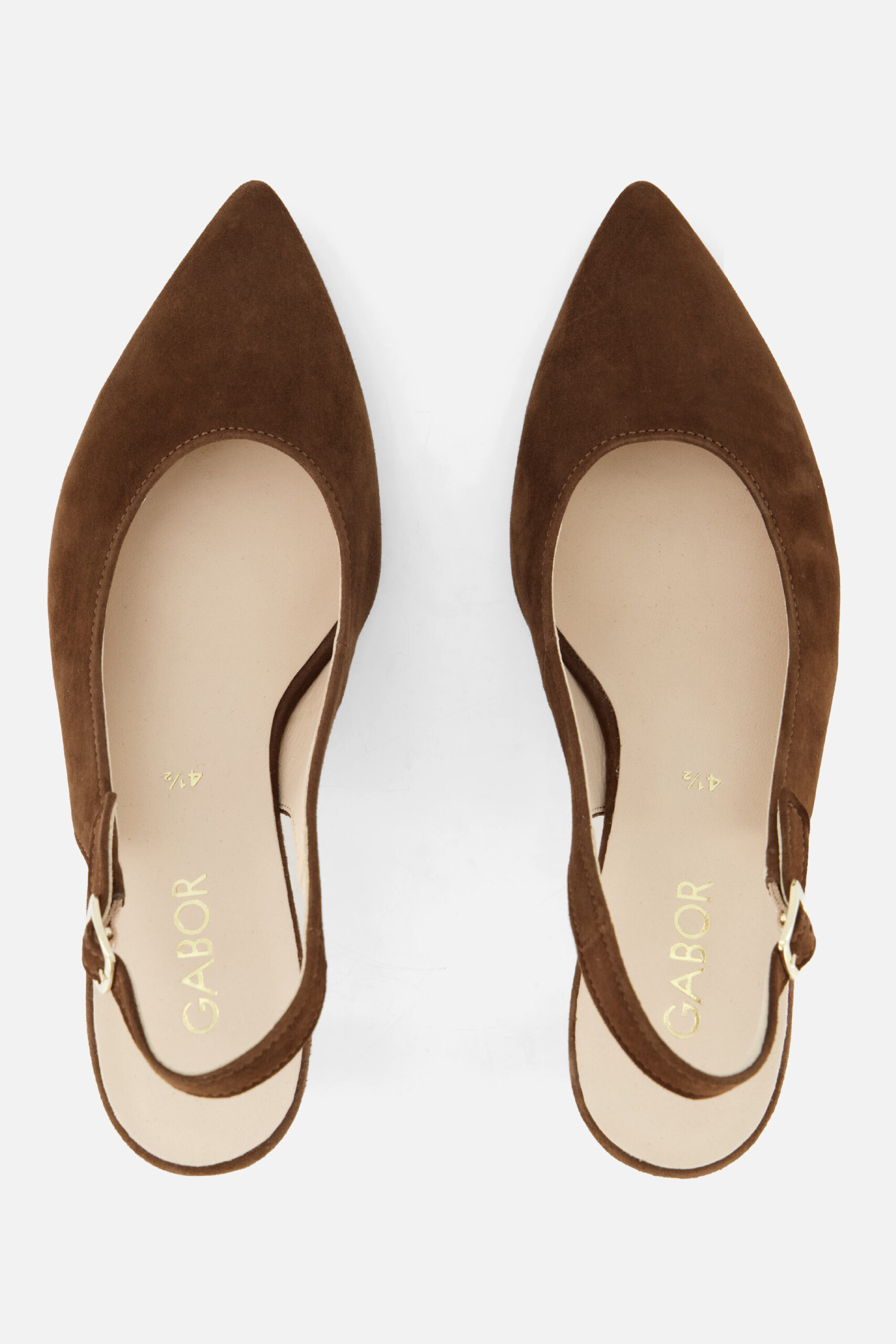 Gabor Pumps bruin Suède - Image 3