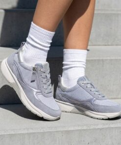 Gabor Rollingsoft Sneakers blauw Nubuck