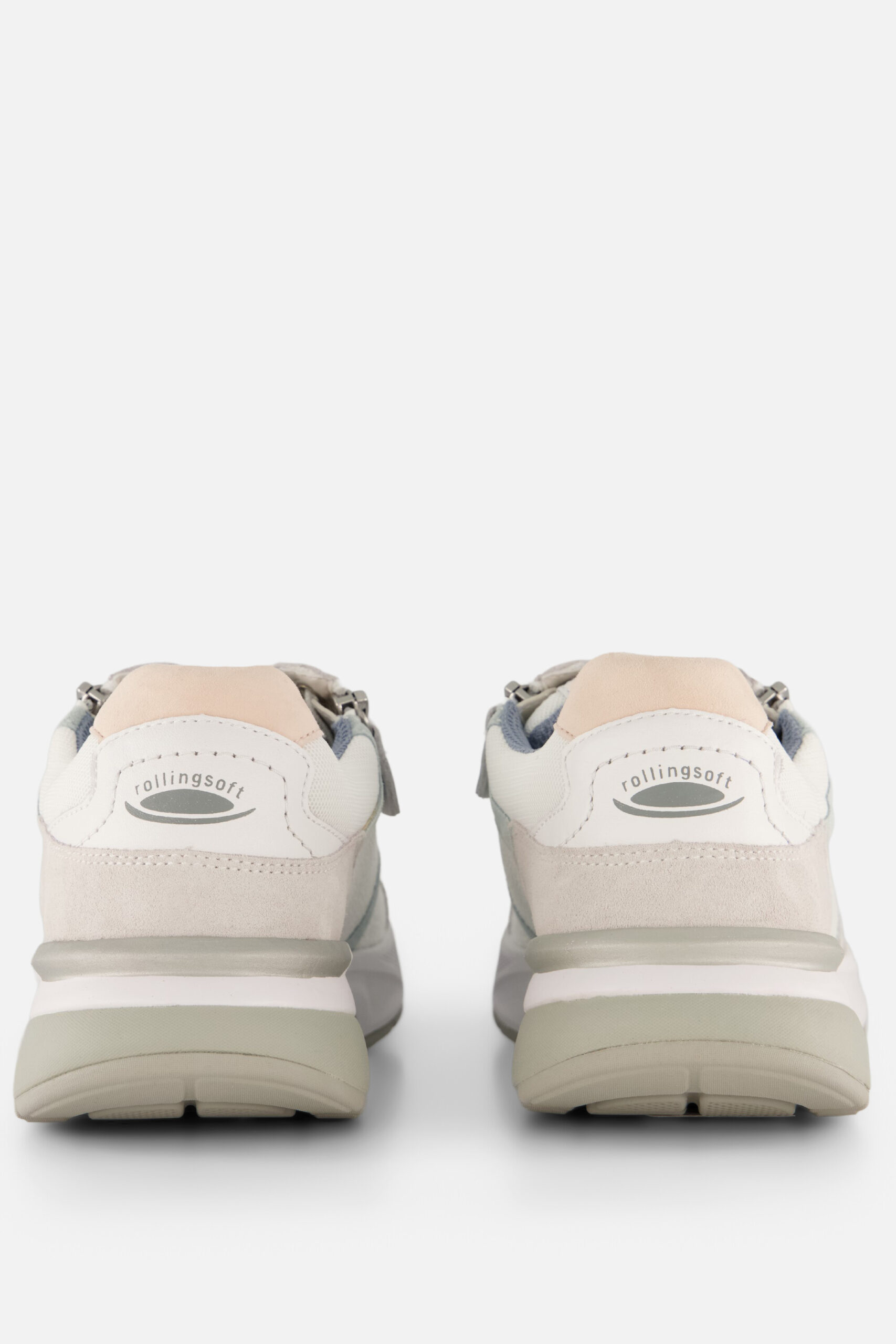Gabor Rollingsoft Sneakers wit Suéde - Image 3