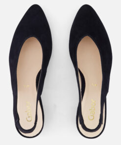 Alternative view of Gabor Slingback Pumps blauw Suede