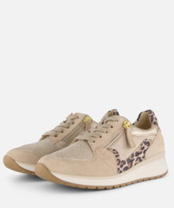 Alternative view of Gabor Sneakers K-leest taupe Leer