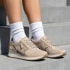 Gabor Sneakers K-leest taupe Leer