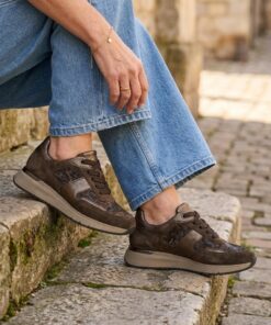 Gabor Sneakers bruin Suede