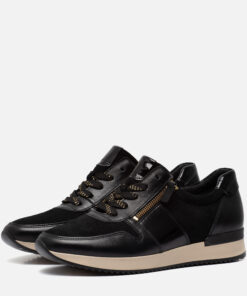 Gabor Sneakers zwart Leer