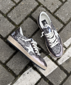 Golden Goose sneakers Ballstar GWF00117.F008065.60657 grey/purple/white