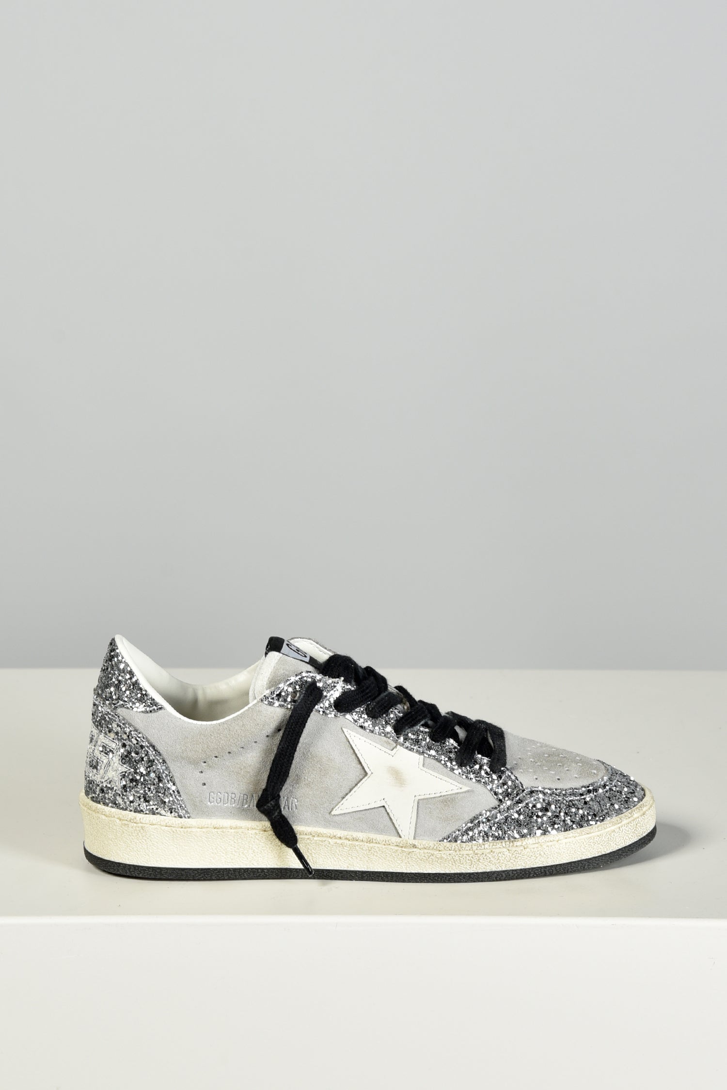 Golden Goose sneakers Ballstar GWF00117.F008723.60379 grey/silver/white