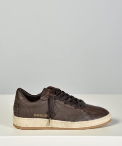 Golden Goose sneakers Ballstar GWF00117.F008888.55381 dark brown