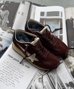 Golden Goose sneakers Running Marathon GWF00683.F007841.55661 brown/platinum