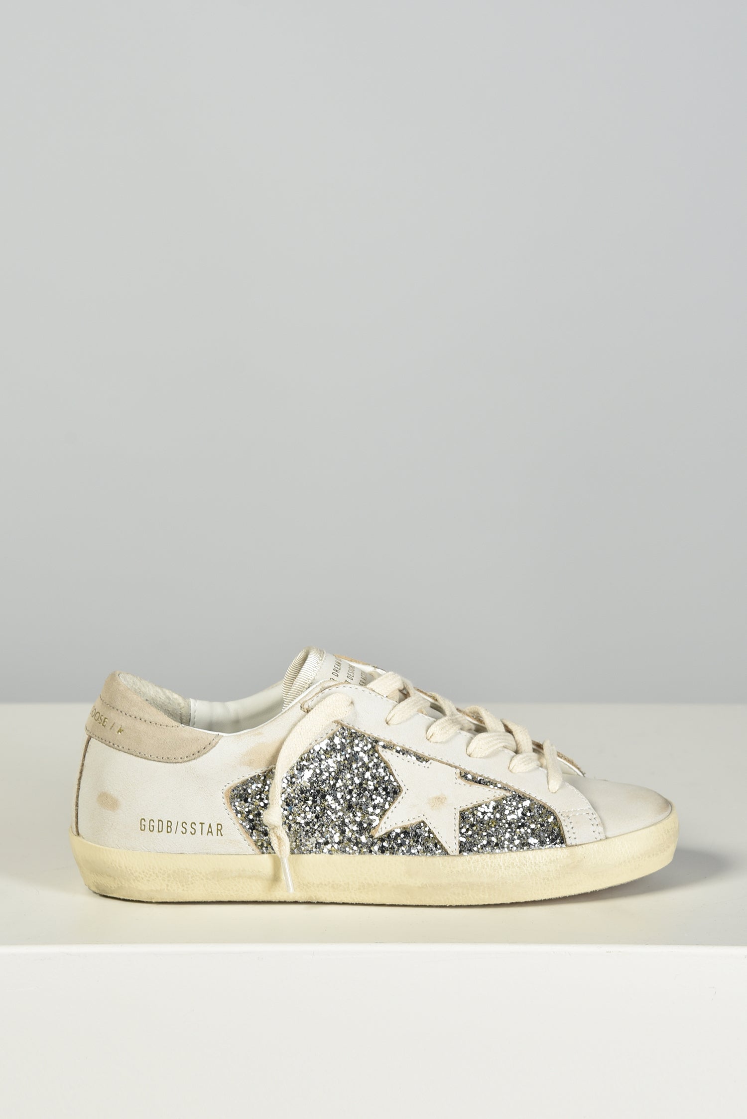 Golden Goose sneakers Superstar GWF00103.F008901.10931 white/platinum/beige