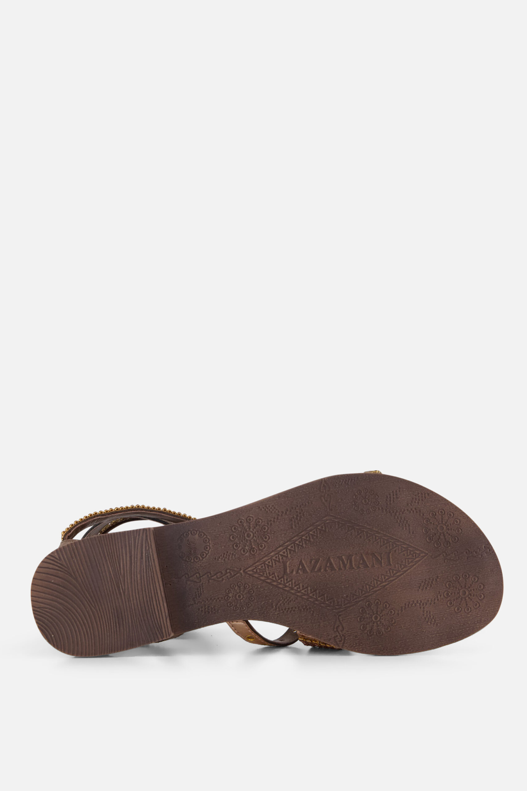 Lazamani Gladiator Sandalen bruin Synthetisch - Image 3