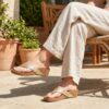 Lazamani Slippers goud Suede