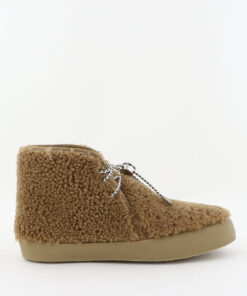 Le Monde Beryl enkellaarsjes Desert Shearling DBT-SHE-NUT nut