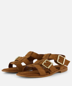 Alternative view of Linea Zeta Sandalen bruin Suède