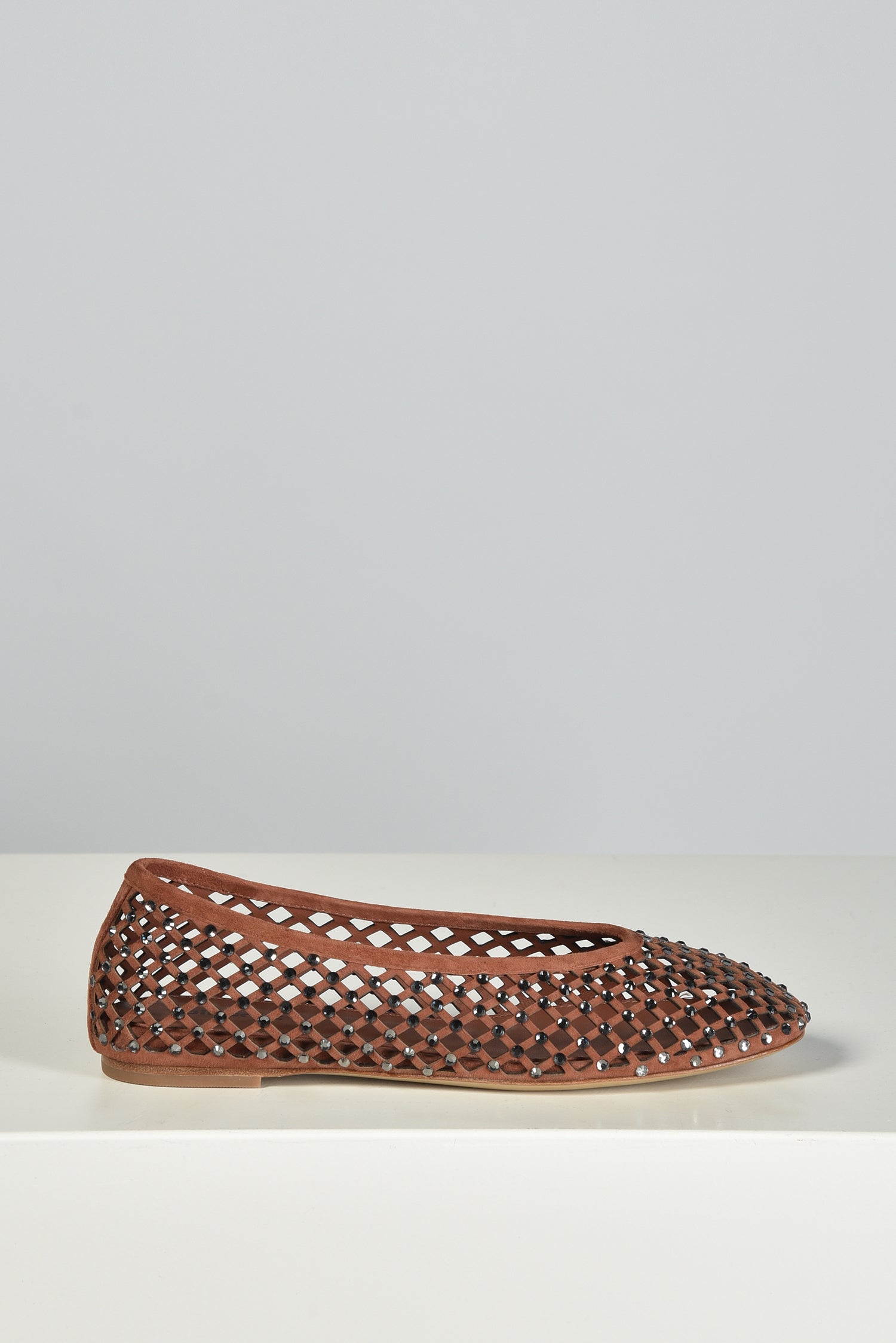 Lola Cruz ballerinas 098Z30BK terracota