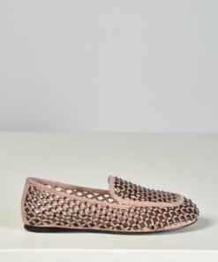 Lola Cruz loafers 097Z30BK nude