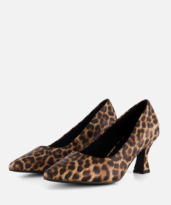 Alternative view of Marco Tozzi Leopard Pumps beige Textiel