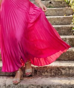 Alternative view of Marco Tozzi Sandalen roze Metallic Synthetisch