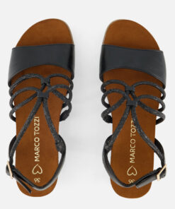 Alternative view of Marco Tozzi Sandalen zwart Synthetisch
