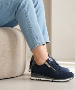 Marco Tozzi Sneakers blauw Synthetisch