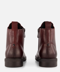 Alternative view of Marco Tozzi Veterboots bordeaux Synthetisch